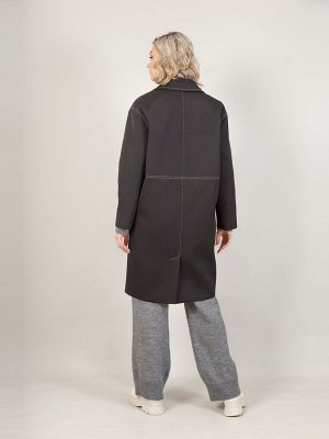 Пальто чёрное, Пальто 221401-4545