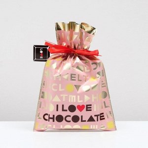 Мешок подарочный японский шоколад Chokolate