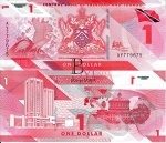 Тринидад и Тобаго Банкнота 1 долларов 2020 UNC