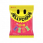 Мармелад жевательный &quot;JELLYCIOUS MAX SOUR FRUIT&quot; фруктовое ассорти 51г