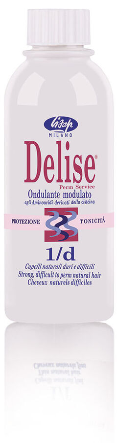 Лосьон для химической завивки - для жестких натуральных волос “Delise 1D Wave Lotion for Strong Hair” 250 мл