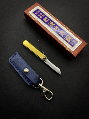 Японский складной карманный нож ручной работы HT - 5877