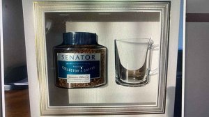 Подарочный набор "SENATOR Jamaica Blue" 90 г + кружка кофейная