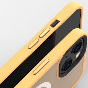 NEW ! Силиконовый матовый чехол для Iphone PREMIUM MagSafe Color Magnetiс 14 Series