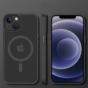 NEW ! Силиконовый матовый чехол для Iphone PREMIUM MagSafe Color Magnetiс 14 Series