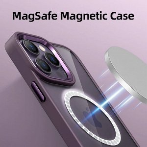 NEW ! Силиконовый чехол для Iphone PREMIUM MagSafe Color Magnetic 14 Series