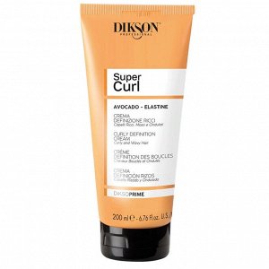 Диксон Крем с авокадо и эластином для кудрявых и вьющихся волос Curl Definition Cream, 200 мл (Dikson, DiksoPrime)