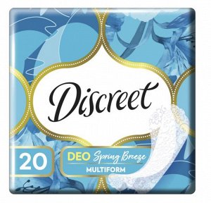 Прокладки ежедневные Discreet Multiform Весенний Бриз, 20 шт