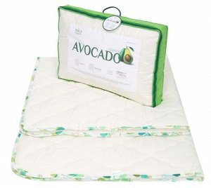 Одеяло "Авокадо" микрофибра, двойное, на кнопках (размер: 140*205)