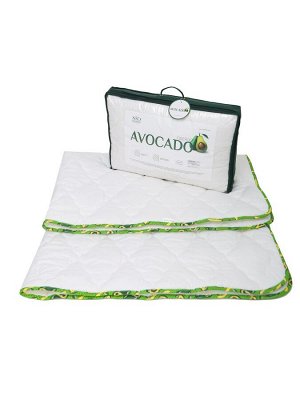 Одеяло "Авокадо" перкаль, двойное, на кнопках (размер: 172*205)