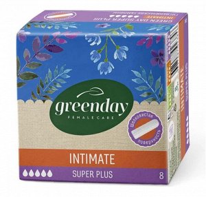 Тампоны Green Day Super Plus 8 шт