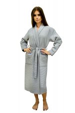 Банный халат Блюми цвет: серый. Производитель: NUSА