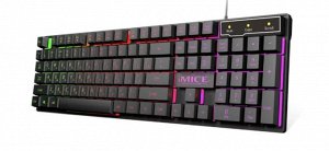 Игровая клавиатура с подсветкой iMICE Blacklight Keyboard "Русская версия" AK-600