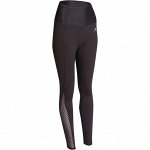 Женские леггинсы для фитнеса с кружевной отделкой Shape DOMYOS