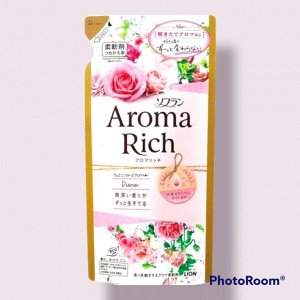 Кондиционер для белья "Aroma Rich Diana" с богатым ароматом натурал масел  (женский аромат) 400 мл
