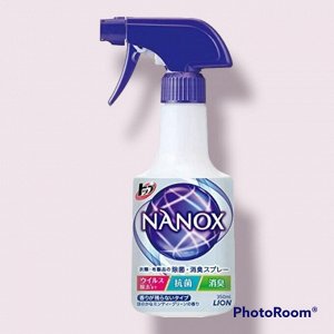 Спрей с антибактериальным и дезодорирующим эффектом  для одежды и текстиля "Super NANOX" 350 мл