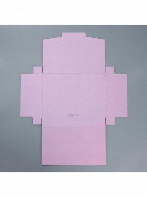 КоКоробка складная конверт 31 х 22 х 5 см Лавандовая