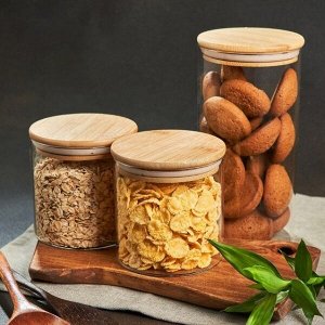 Баночка стеклянная для хранения