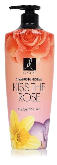 166729lg Парфюмированный шампунь для всех типов волос " Elastine Perfume Kiss the rose", 600 мл