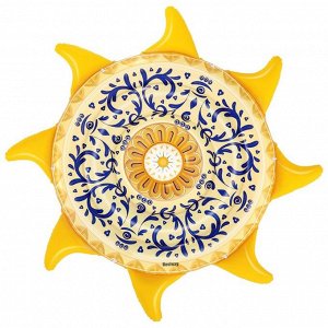 Матрас для плавания Bestway «Солнечный остров», надувной, 226x226 см, 43391