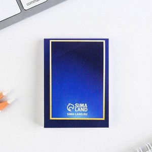 Подарочный набор, блокнот 5.5x7.5 см, 16 л., брелок 4x5.5 см «Удачи тебе выпускник»