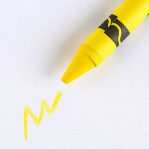 Подарочный набор, блокнот 9x9 см 60 л., восковые мелки 4 шт. ,«Выпускник начальной школы»