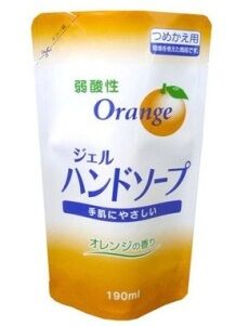 80049er Гель-мыло для рук с ароматом апельсина (сменная упаковка), 200 мл
