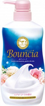 01096gs BOUNCIA  Жидкое мыло для тела увлажняющее с ароматом цветов, 480мл