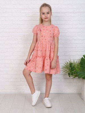 Платье МЛШ-12 "Белла" персиковый