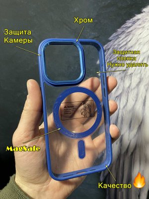 NEW ! Силиконовый чехол для Iphone PREMIUM MagSafe Color Magnetic 14 Series