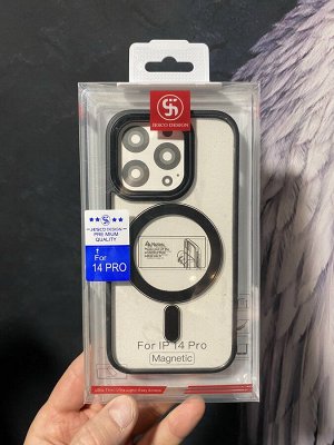 NEW ! Силиконовый чехол для Iphone PREMIUM MagSafe Color Magnetic 14 Series