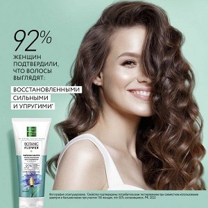 NEW ! PREMIUM Pure line от бренда Чистая Линия бальзам-маска для волос ультраукрепление и восстановление с витаминами В3 и В5 200 мл