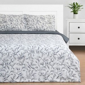 Постельное бельё Этель 2 сп Magnolia, 175х215 см, 200х220 см, 50х70 см -2 шт, мако-сатин 114г/м2