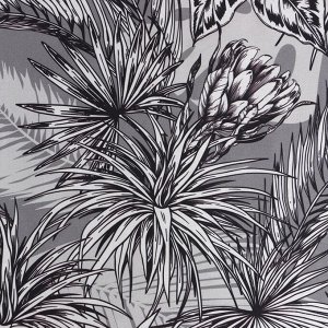 Постельное бельё Этель евро Tropical vibes, 200 х217 см, 220х240 см, 50х70 см -2 шт, мако-сатин 114г/м2