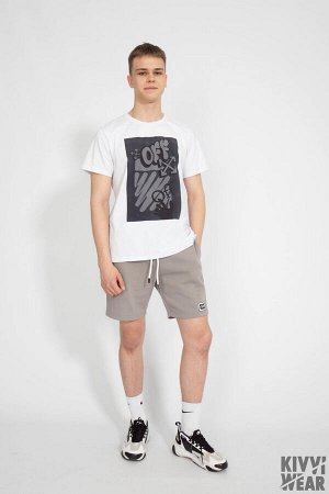 Футболка Футболка Kivviwear 1010/27 белый 
Состав: Хлопок-92%; Эластан-8%;
Сезон: Весна
Рост: 170

Джемпер мужской классического кроя. Принт методом термопереноса, цифровая печать. Ткань кулирная гла