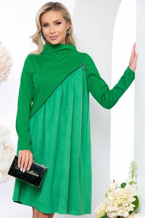 Платье "Мару" (яркая зелень) П5196