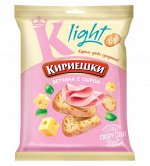 Сухарики Кириешки Light ветчина с сыром 80г