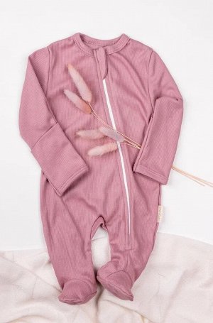 Комбинезон (слип) на молнии детский AMAROBABY Fashion, розовы