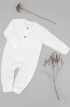 Комбинезон детский AMAROBABY Fashion, молочный