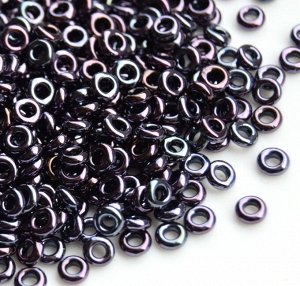 Toho Demi Round 8/0 цвет 0090 Dark Purple Iris Metallic