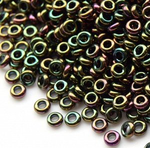 Toho Demi Round 8/0 цвет 0508 Higher Metallic Iris Olivine