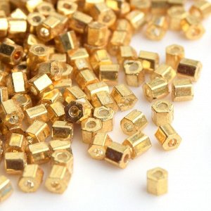 Бисер Тохо Hexagon 11/0 0557 золотой