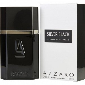 AZZARO SILVER BLACK men 100ml edt туалетная вода мужская