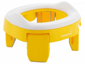 Дорожный горшок HandyPotty в фирменной сумке. Цвет желтый.