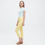UNIQLO - укороченные леггинсы с высокой посадкой - 41 YELLOW