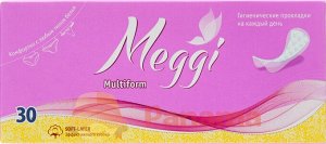 Ежедневные гигиенические прокладки (30шт)/Multiform Deo, Meggi, Беларусь, 75 г