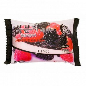 Корея Мыло с экстрактом Малины и Ежевики/Blackberry@Rasberry, Juno, Ю.Корея, (120)