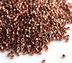 Бисер цилиндрический Миюки делика DB-0040 Copper Plated