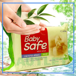 CJ Lion Мыло для стирки детского белья "Baby Safe" с экстрактом восточных трав, 190 гр