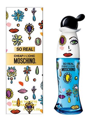 MOSCHINO SO REAL CHIP AND CHIC  lady  30ml edt туалетная вода женская